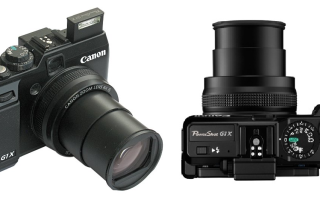 Беззеркальный фотоаппарат Canon PowerShot G1 X